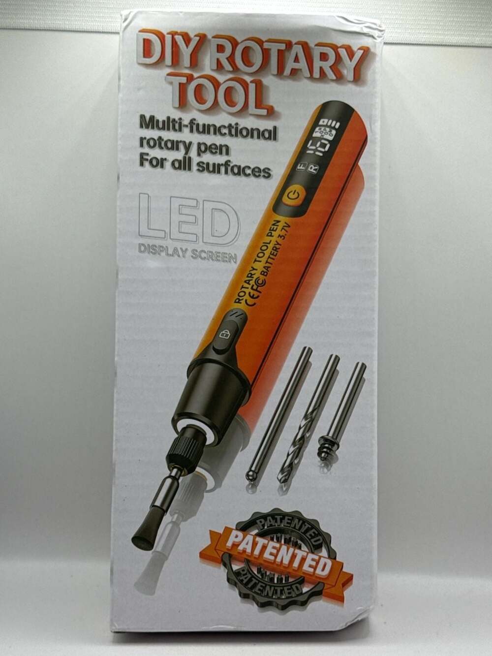 DIY Rotary Tool Multi-Functional Rotary Pen With LED Display Screen - Picture 5 of 5